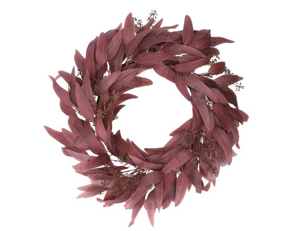 Kranz Eucalyptuslaub m Fruchtstand auf Rebenkranz
!! Aktionsartikel- Kein Umtausch / Rückgabe möglich !! D35/55cm