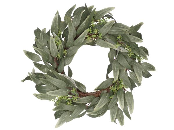 Kranz Eucalyptuslaub m Fruchtstand auf Rebenkranz
!! Aktionsartikel- Kein Umtausch / Rückgabe möglich !! D35/55cm