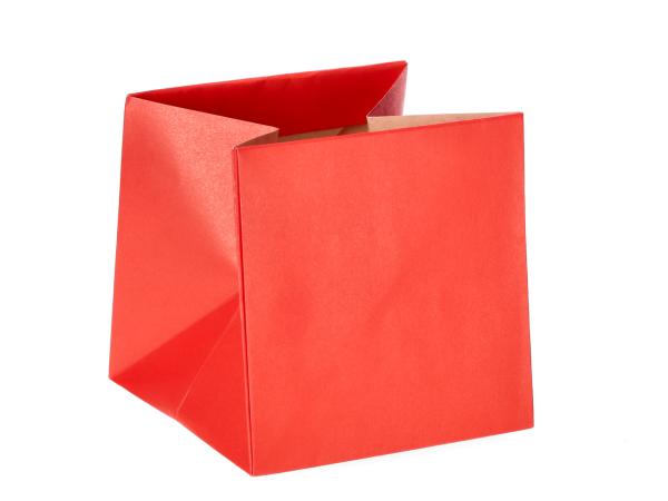 Pflanztasche Papier innen foliert uni D12 H12cm