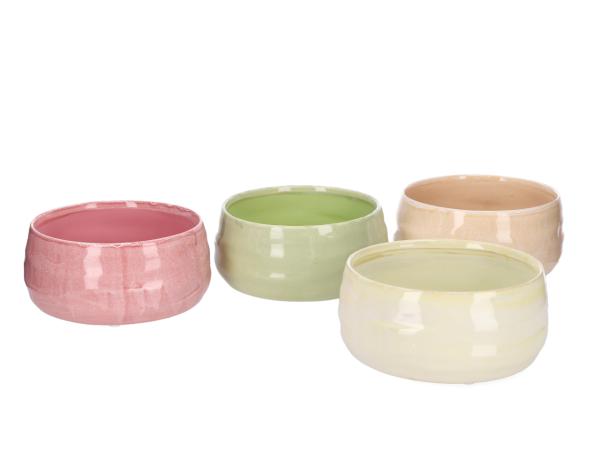 Schale ESPRI Glanzglasur pastell D20 H9cm