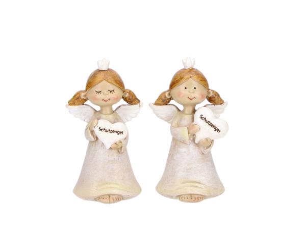 Schutzengel Prinzessin 2Mod stehend   B5,5 T4 H10cm