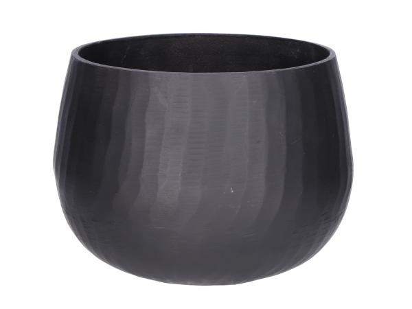 Topf Alu geschliffen gebürstet D24 H18cm