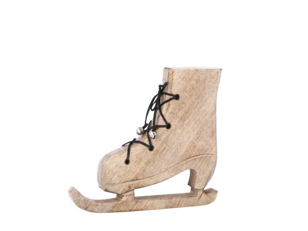 Schlittschuh Holz z Stellen   D21 T2,5cm