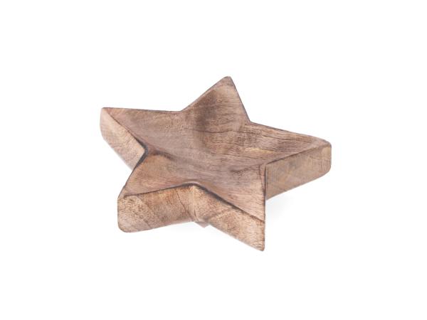 Sternschale Holz Mangowood  D15 H4cm