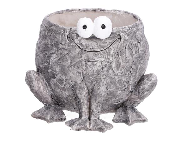 Pflanztopf Frosch Poly Betonfinish
!! Aktionsartikel- Kein Umtausch / Rückgabe möglich !! B16 T15,5 H13,5cm