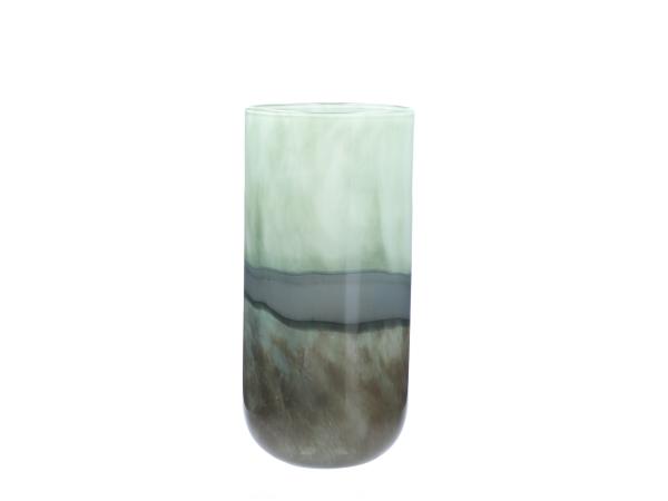 Vase Glas Asis handmade D20 H42cm
