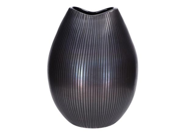 Vase Glas Niro geschliffen  D24 H30,5cm
