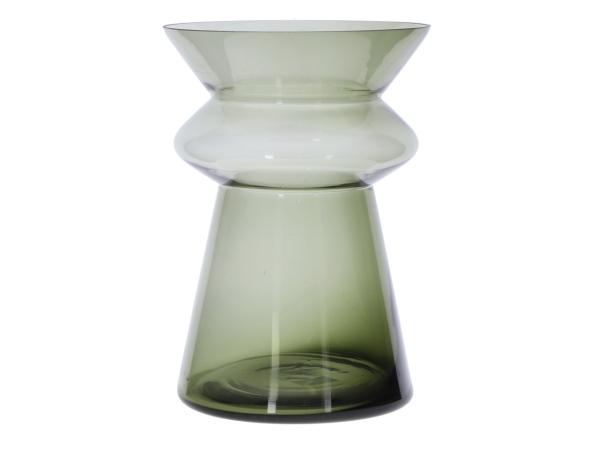 Vase Glas Barrique  cold cut durchgefärbt D20 H29,5cm