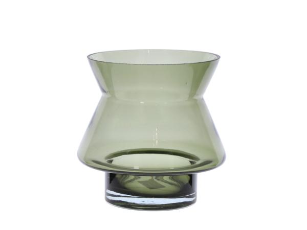 Vase Glas Barrique klein solid color  