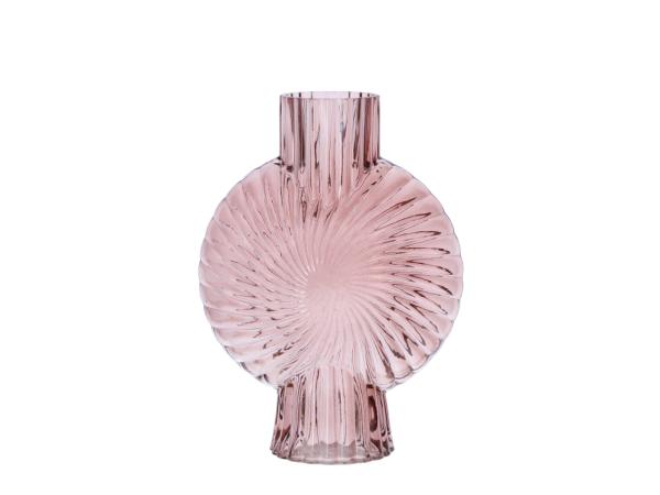 Vase Glas Profumo farbig lackiert 