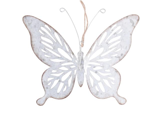 Schmetterling Blech durchbrochen z Hängen B13,5 T5, H11,5cm