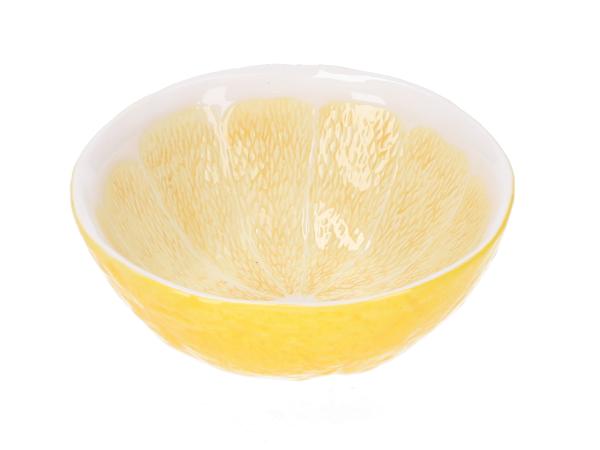 Schale Porzellan Zitrone  D15,5 H6cm