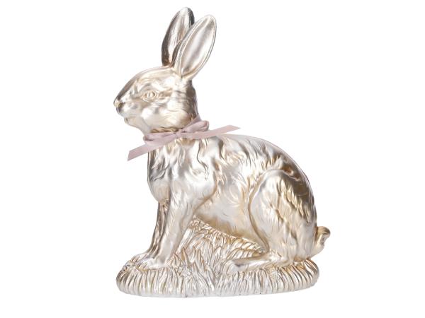Hase sitzend Resin B19 T8 H23,4cm