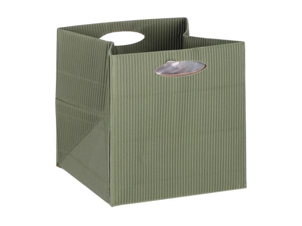 Pflanztasche Papier Natron innen foliert D12 H12cm