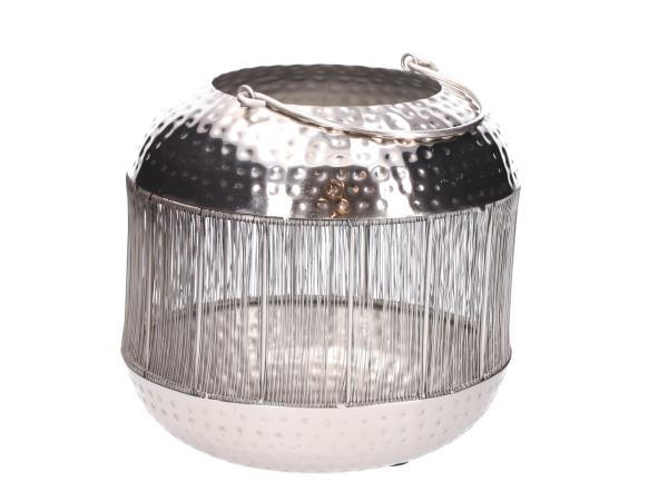 Laterne Lyon Blech-Drahtgeflecht D26 H24cm