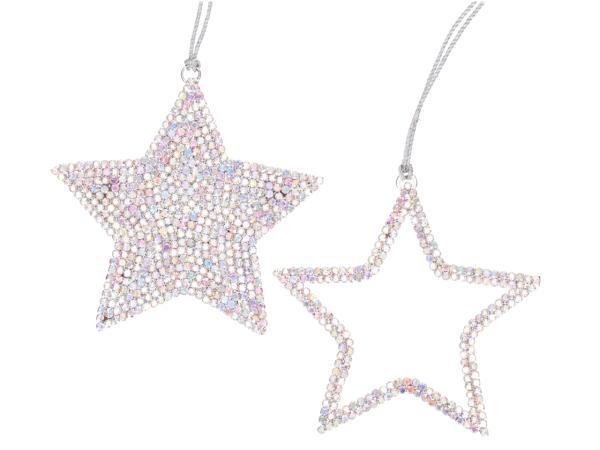 Stern Strass Brilliants 2Mod offen-geschlossen  z Hängen D10cm