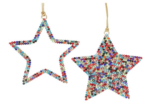 Stern Strass Brilliants 2Mod offen-geschlossen  z Hängen D10cm