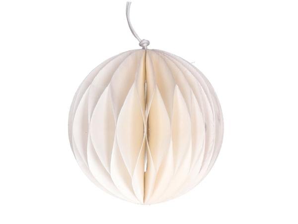 Kugel Papier 3D z falten m Magnetverschluss D8cm