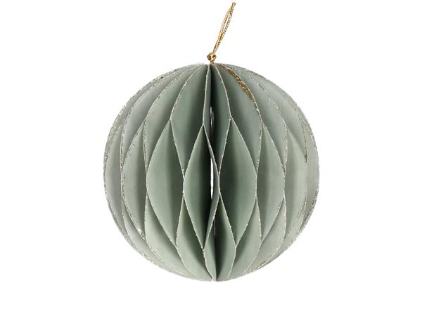 Kugel  Papier 3D z falten m Magnetverschluss D8cm