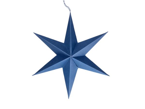 Stern Papier 3D z falten m Magnetverschluss  D30cm
