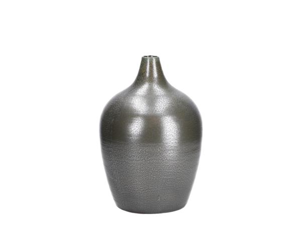 Vase Karim Bottle Keramik Stoneware glasiert  D15 H22cm