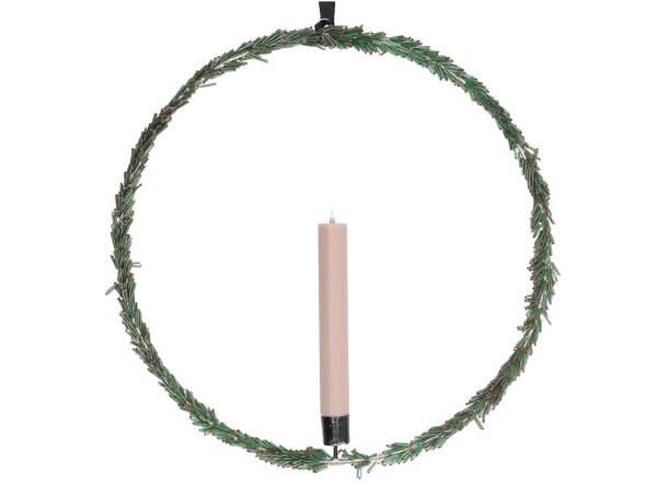 Loop Kerzenhalter Pino f Stabkerze z Hängen
 D40cm