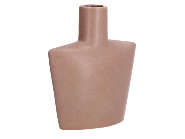 Vase Flacon Sixtee Porzellan Mattglasur  B13 T5,5 H16cm