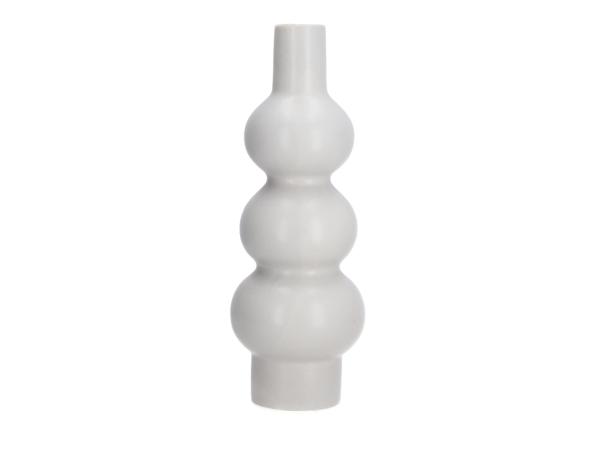 Vase Croft Sixtee Porzellan Mattglasur  D10 H28,5cm