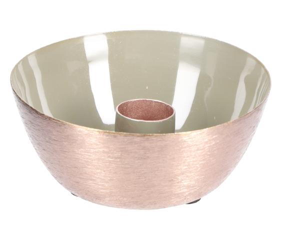 Schale Kerzenhalter Spitzkerze  D10,5 H4cm