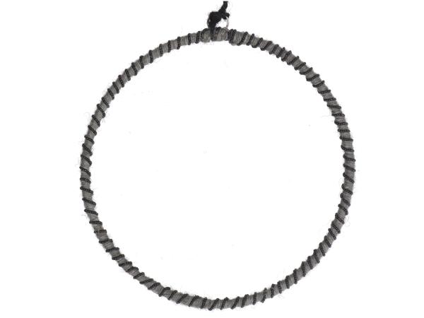 Loop/Ring Jute-Perlen z Hängen  D20cm