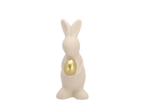 Hase Goldei Porzellan mattglasur B4,2 T3,6 H8,8cm