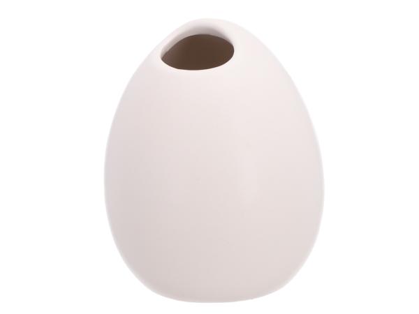 Vase Ei Dolomite Keramik mattglasur D11,5 H13,8cm