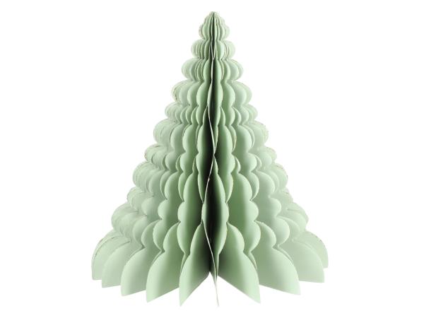 Tannenbaum Papier m Magnetverschluss D27 H30cm