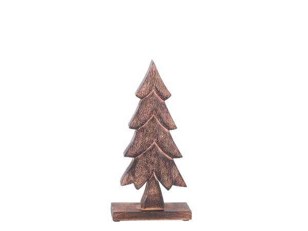 Tannenbaum Mangowood gebürstet B14 T5 H31cm