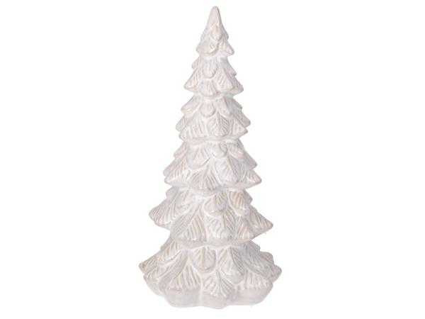 Tannenbaum Porzellan glasiert D15 H26cm