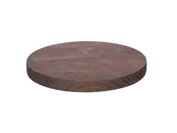Holzplatte rund Präsenter-Tischplatte D30 H3cm