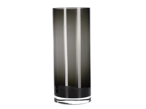 Zylinder Glas cold cut durchgefärbt mundgeblasen D12 H30cm