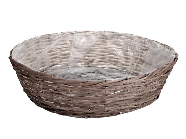 Pflanzschale Rattan gespalten D50 H14cm