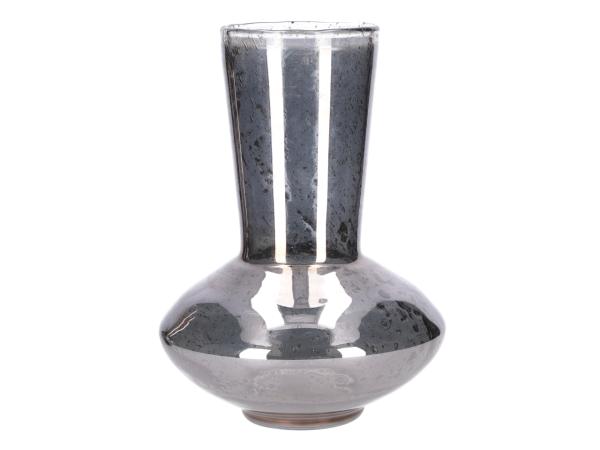 Flötenvase Glas Drop handmade D19 H26cm