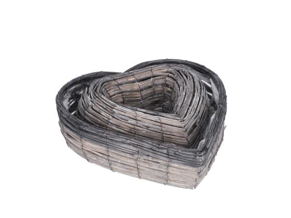 Pflanzherz Spaltweide 2tone Set2 