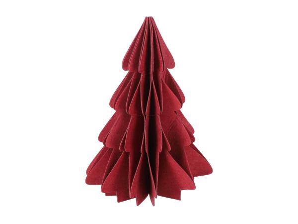 Tannenbaum Filz z Stellen faltbar m Klettverschluss D30cm