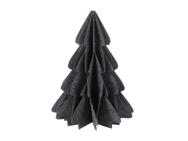Tannenbaum Filz z Stellen faltbar m Klettverschluss D30cm