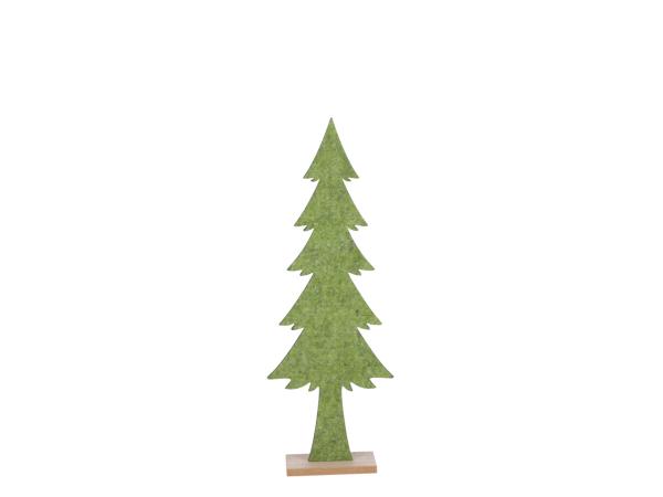 Tannenbaum Filz Holz z Stellen B15 T6 H42cm
