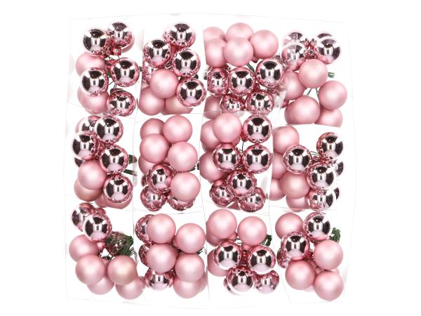 Spiegelbeeren Glas Box 144St - 12 Bündel a 12St D25mm