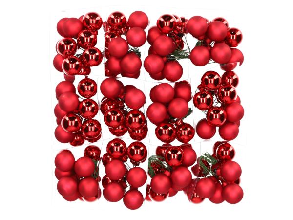 Spiegelbeeren Glas Box 144St - 12 Bündel a 12St D25mm