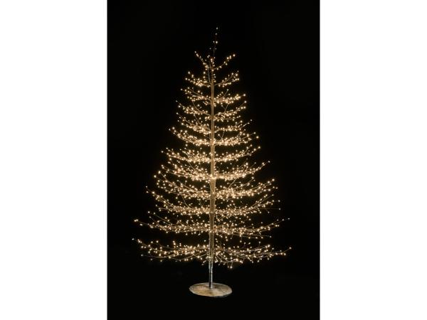 Lichtbaum 180cm LED 1940 Lichter warmweiss indoor H180cm