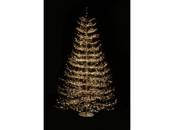 Lichtbaum 240cm LED 4060 Lichter warmweiss indoor H240cm