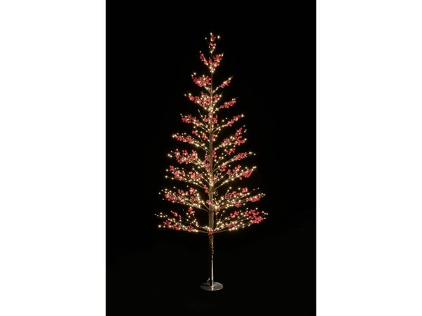 Lichtbaum Beere 180cm LED 775 Lichter warmweiss indoor H180cm