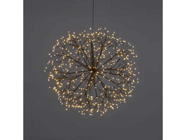 Lichtkugel 40cm LED 576 Lichter warmweiss indoor D40cm