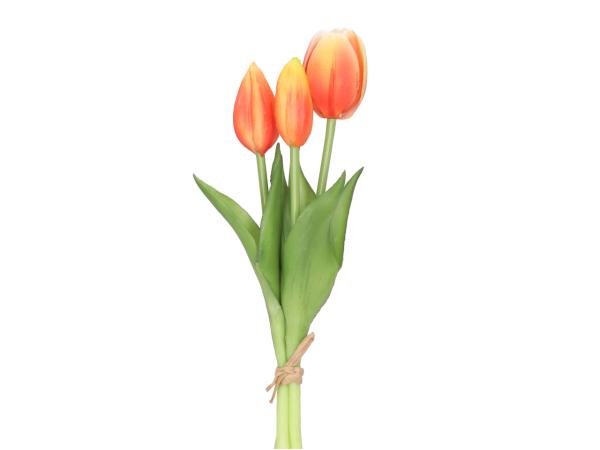 Tulpe realtouch Bund x3 L26cm